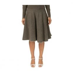 miinto Butikk 7 Cathrine Hammel Soft Flared Skirt Green