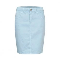 miinto Butikk 23 Cream Amalie Skirt Blue